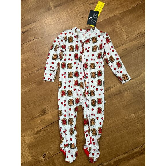 Kiki and LuLu PB& J onesie 2T - Picture 1 of 4